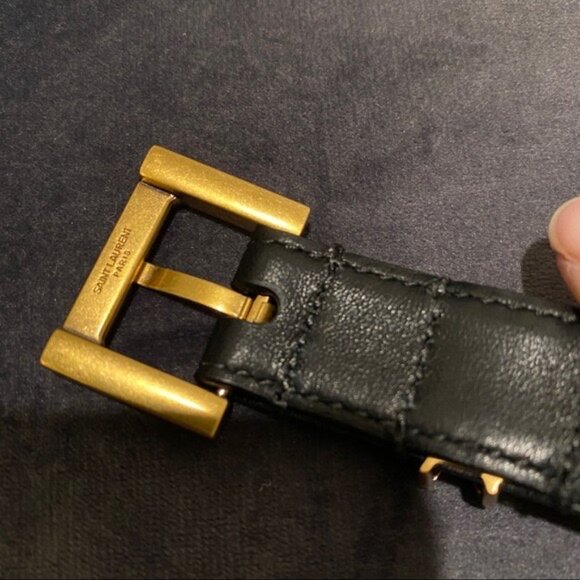 Saint Laurent Cassandre YSL Slim Belt main image 4